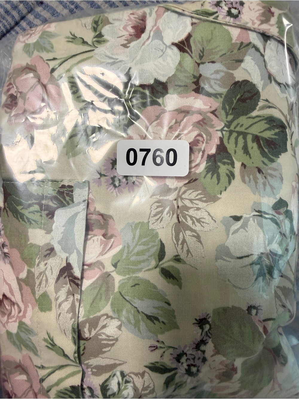 Vintage Floral Open Front Blazer Jacket Cottagecore Garden Roses Size 2 - Picture 12 of 12